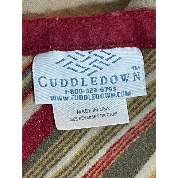 Vintage Pendleton Blanket Sz King Cuddledown Woolen Mills 100% Wool Made in USA - Picture 9 of 14